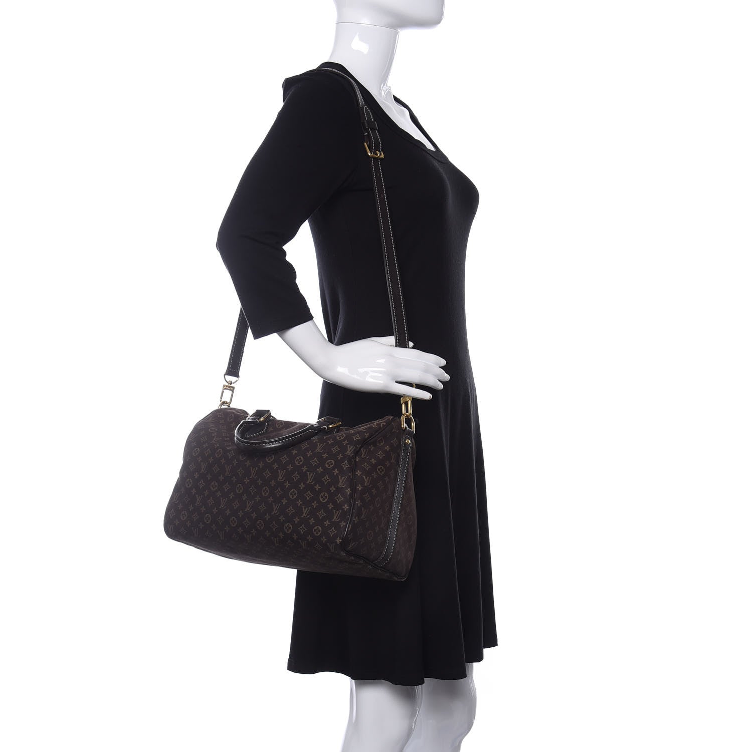 Louis Vuitton Monogram Idylle Speedy Bandouliere 30 Fusain 2 of 8