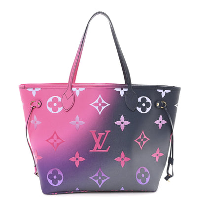 Louis Vuitton Monogram Giant Spring In The City Neverfull MM Midnight Fuchsia 1 of 10
