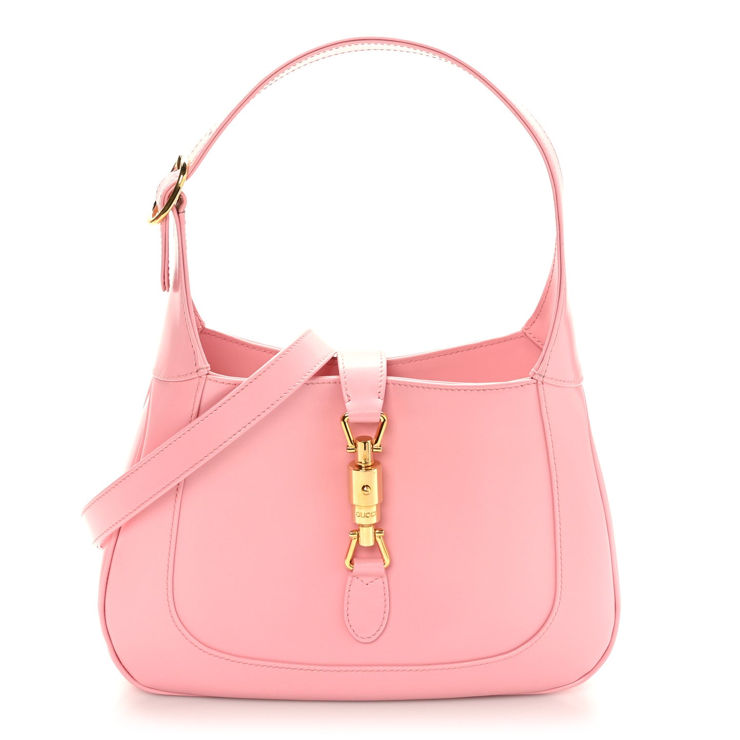 Boarded Dyana Lux Calfskin Small Jackie 1961 Hobo Wild Rose