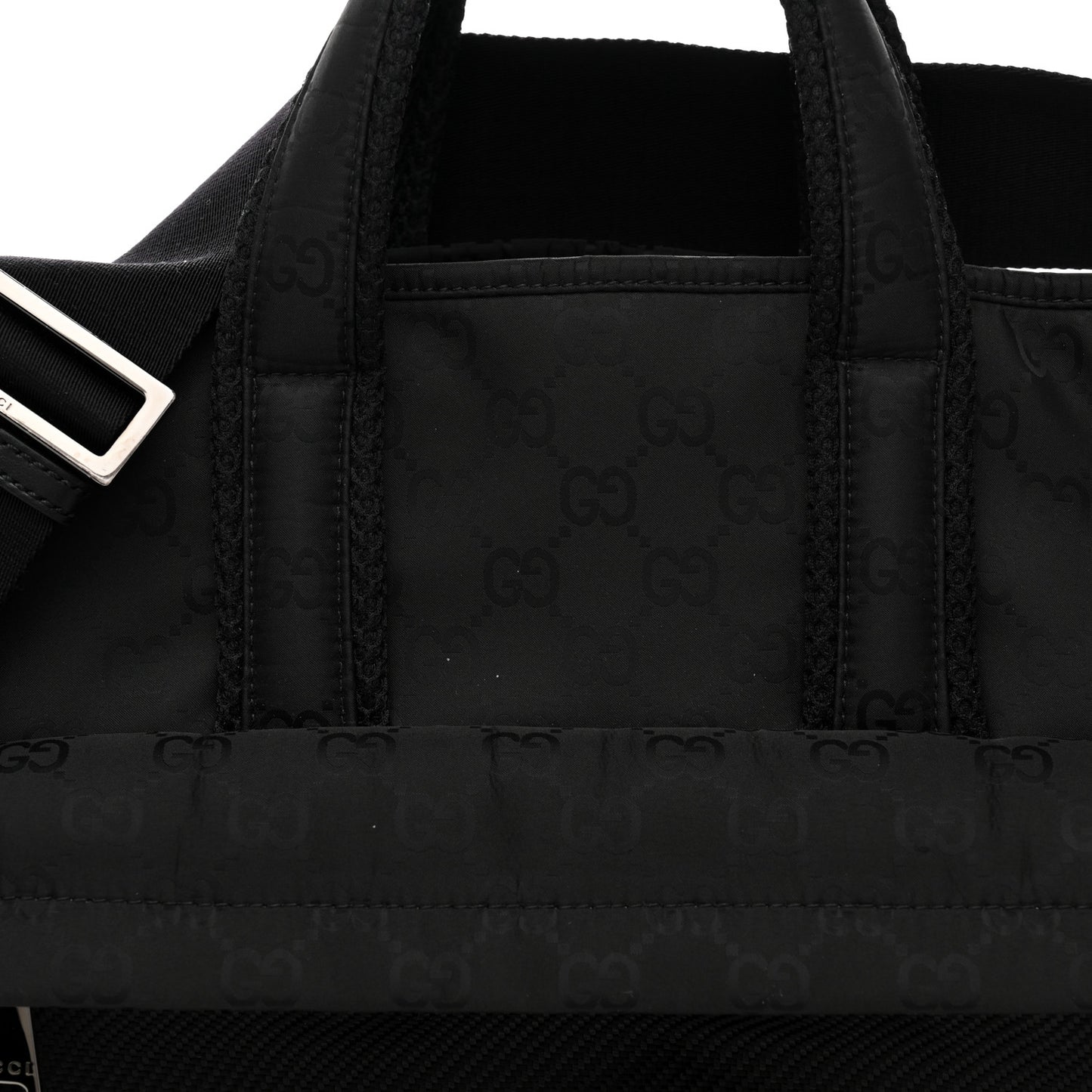 Nylon Large Nexus Tote Black