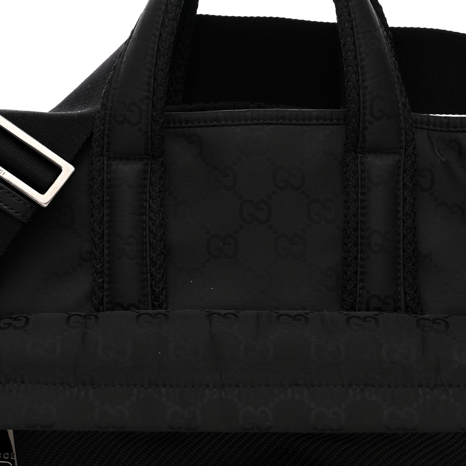 Gucci Nylon Large Nexus Tote Black 8 of 12