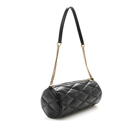 Saint Laurent Lambskin Monogram Mini Sade Tube Bag Black 3 of 10