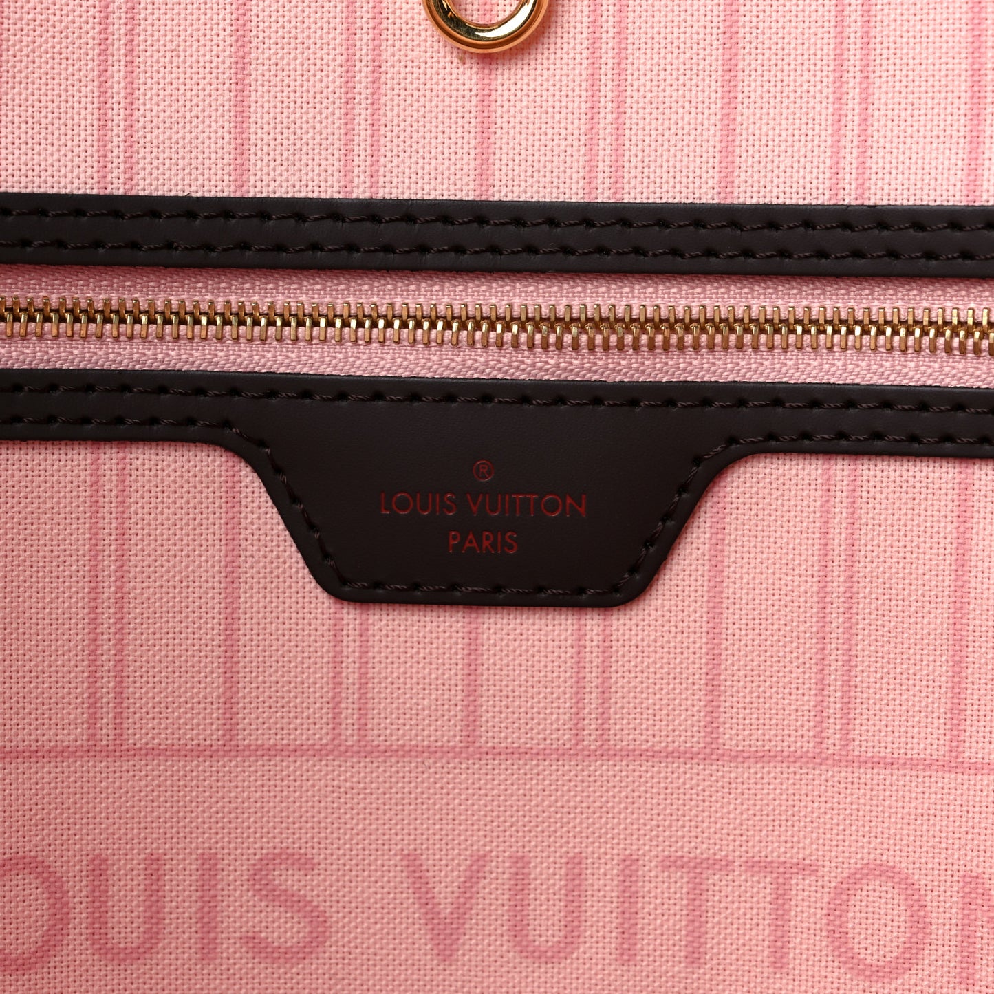 Damier Ebene Neo Neverfull MM Rose Ballerine