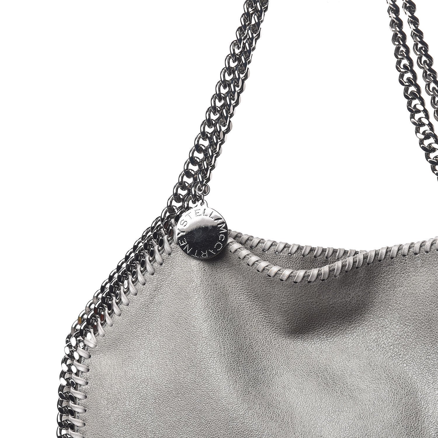 Stella McCartney Shaggy Deer Small Falabella Tote Light Grey 10 of 10
