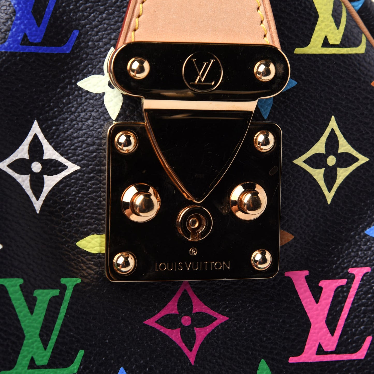 Monogram Multicolor Speedy 30 Black