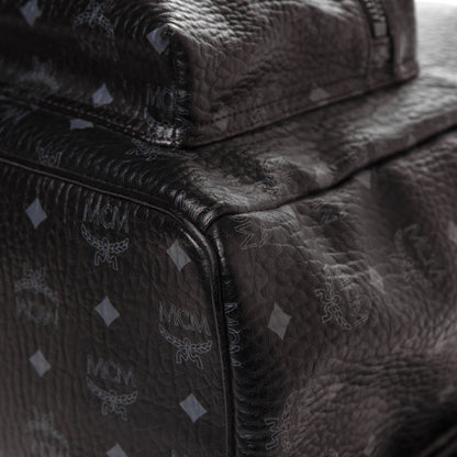 MCM Visetos Medium Stark Backpack Black 10 of 12