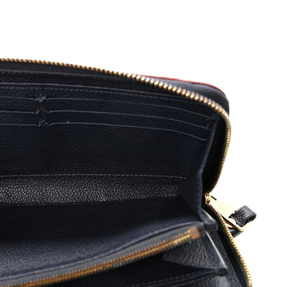 Louis Vuitton Empreinte Zippy Wallet Marine Rouge 5 of 7