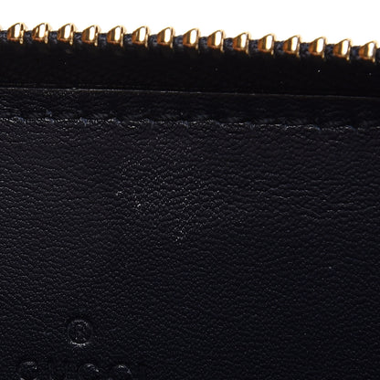 Gucci Microguccissima Zip Around Card Case Navy 9 of 10