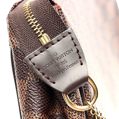 Louis Vuitton Damier Ebene Eva Clutch 6 of 9