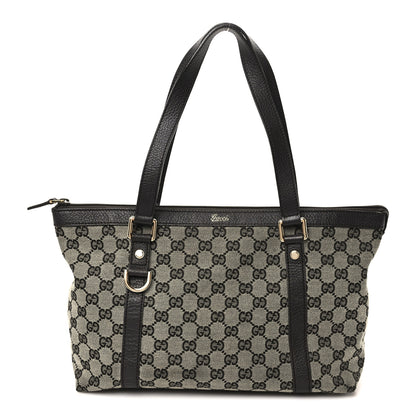 Gucci Monogram Medium Abbey Tote Brown 1 of 9