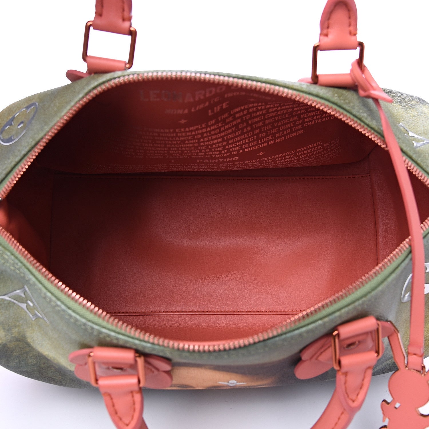 Louis Vuitton Masters Da Vinci Speedy 30 4 of 11