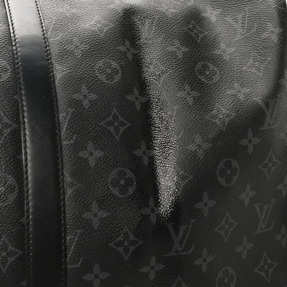 Louis Vuitton Monogram Eclipse Keepall Bandouliere 55 9 of 10
