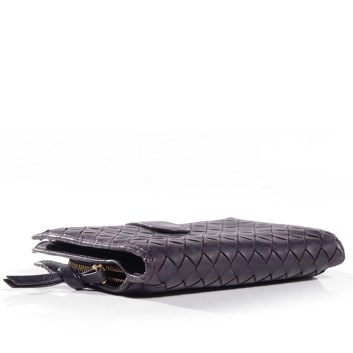 Nappa Intrecciato Continental Wallet Turbolence