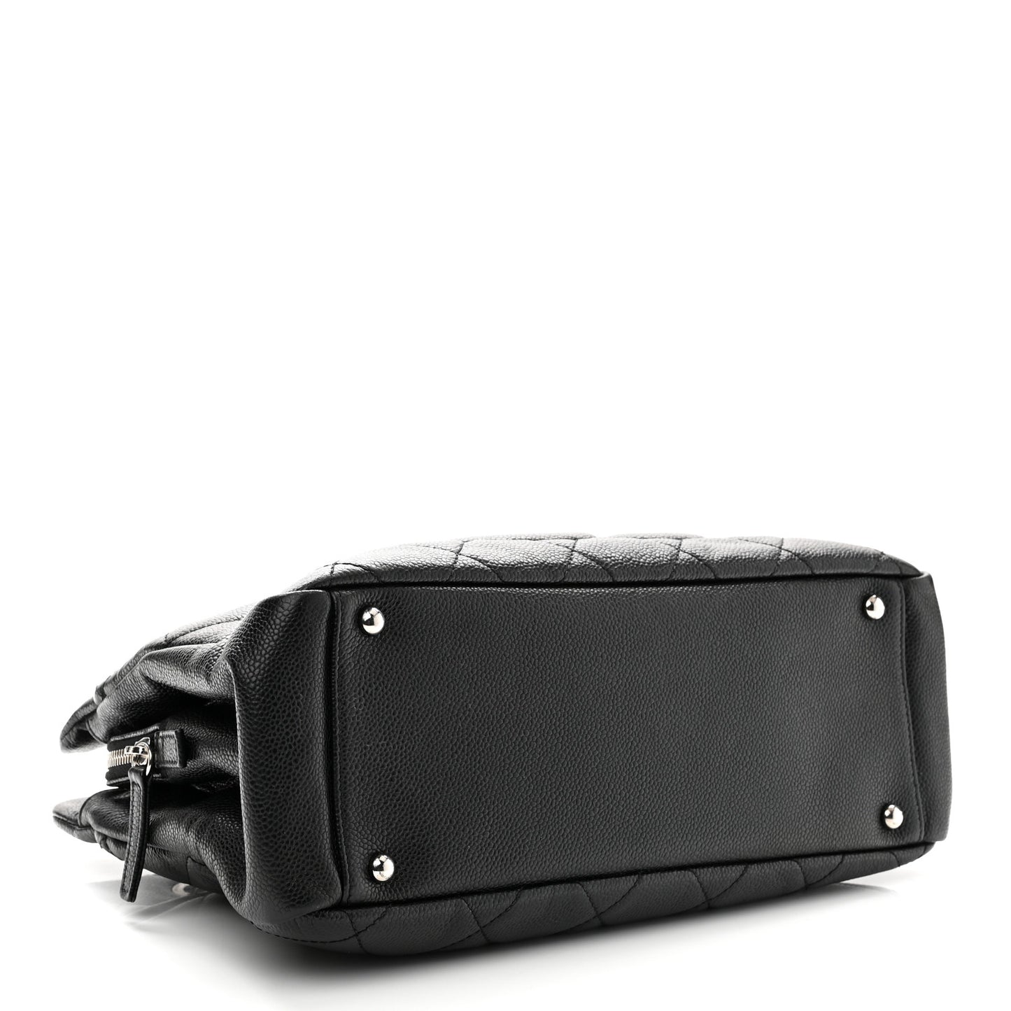 Caviar Quilted CC Timeless Soft Tote Black