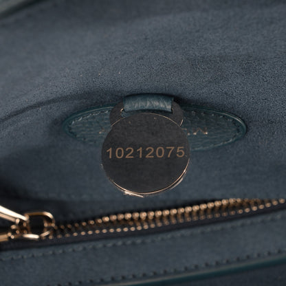 Mulberry Classic Grain Small Bayswater Steel Blue 7 of 9