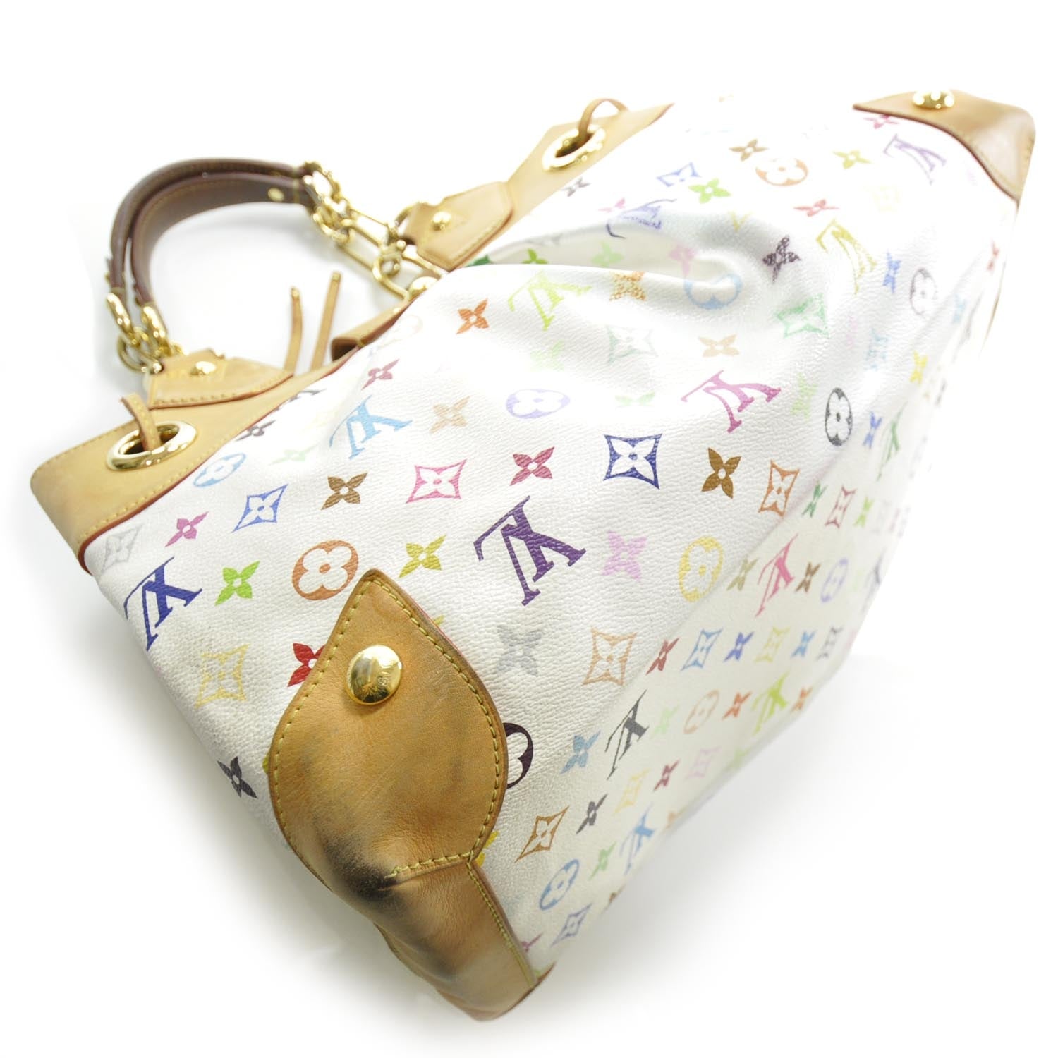 Louis Vuitton Monogram Multicolor Ursula White 5 of 9