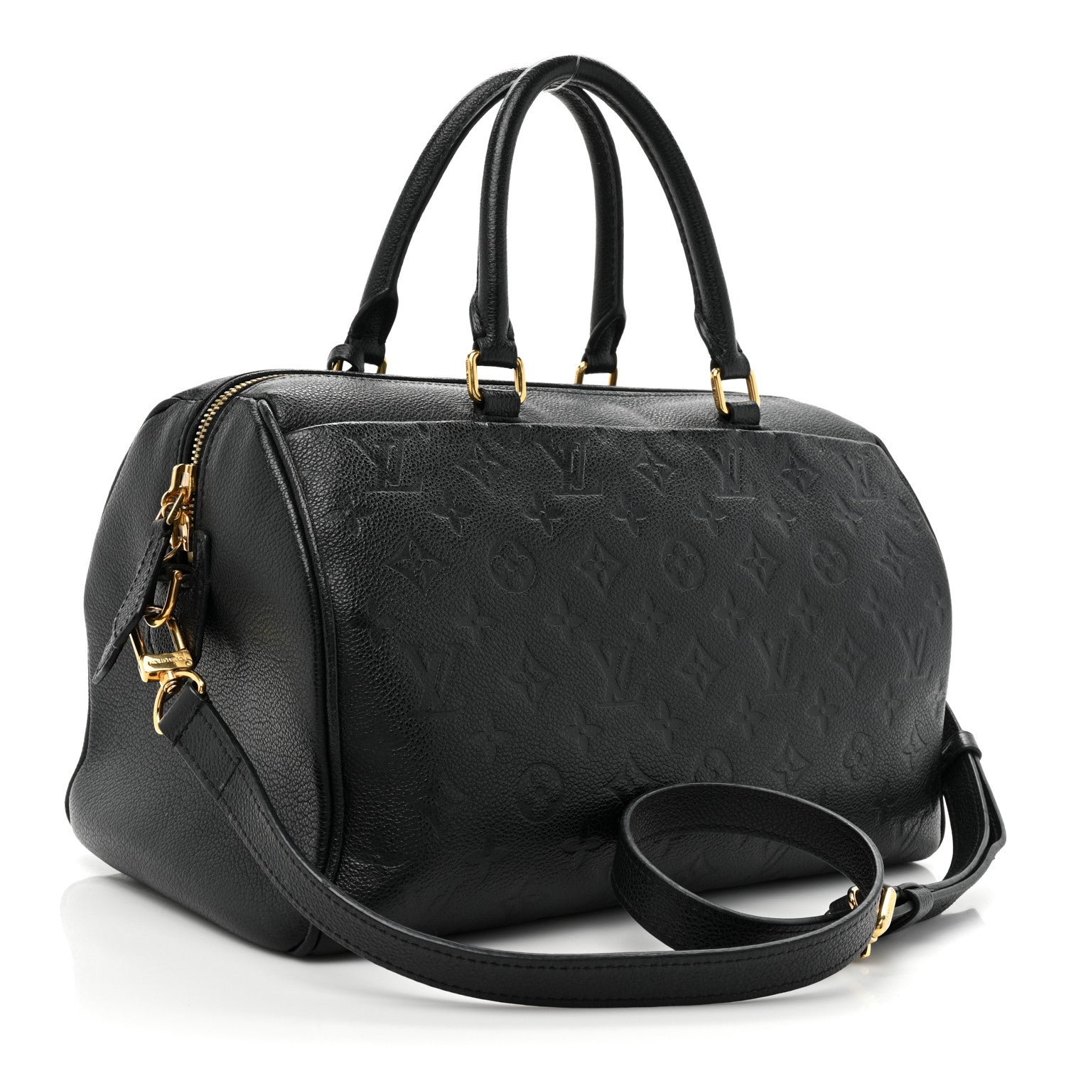 Louis Vuitton Empreinte Speedy Bandouliere 30 NM Black 3 of 12