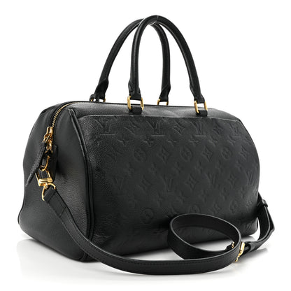 Louis Vuitton Empreinte Speedy Bandouliere 30 NM Black 3 of 12