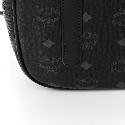 MCM Visetos Large Liz Reversible Shopper Tote Black 18 of 21