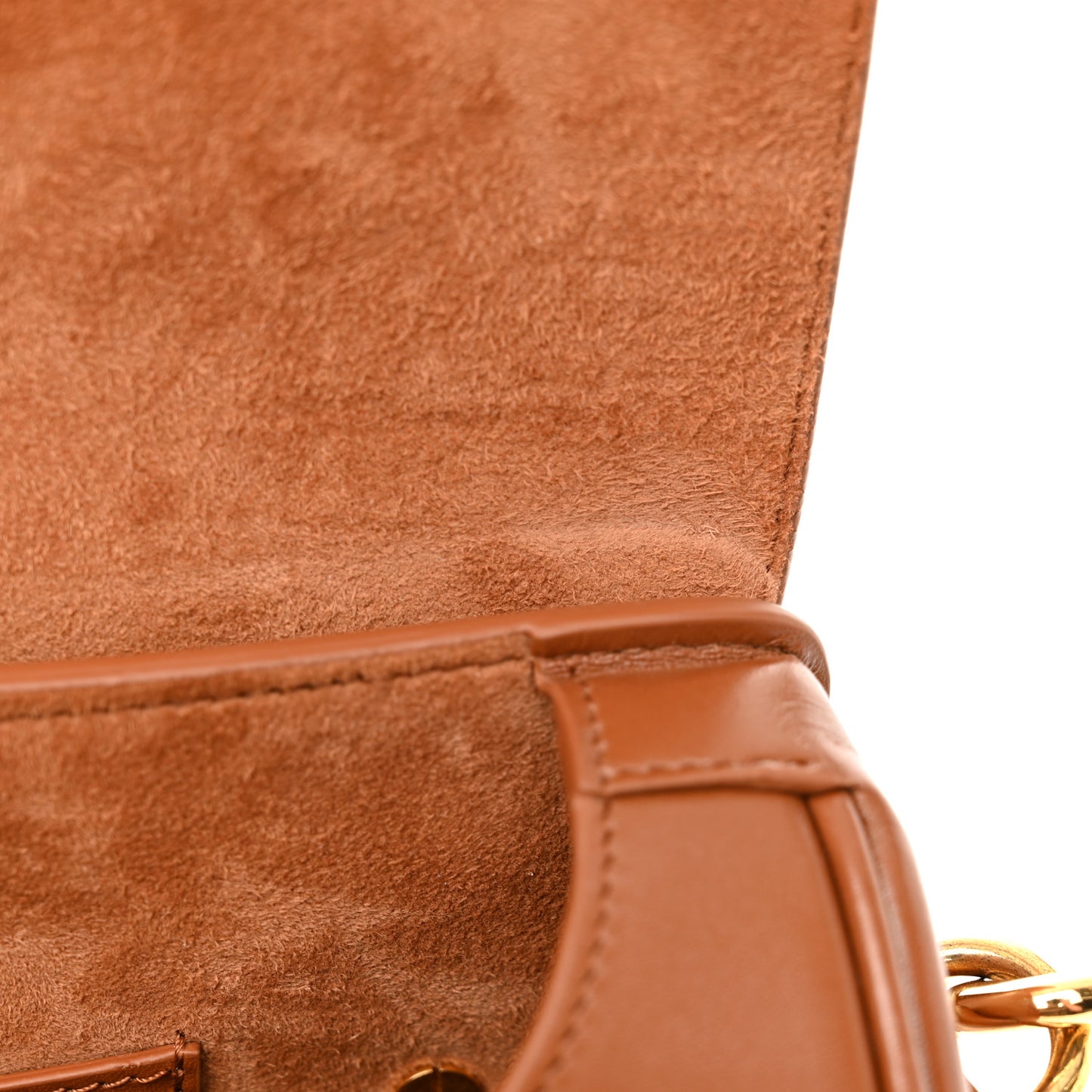 Box Calfskin Medium Bobby Flap Camel