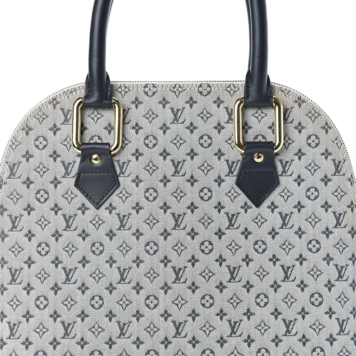 Mini Monogram Alma Haut Tote Blue