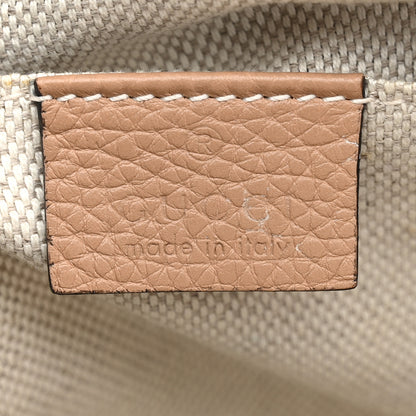 Gucci Pebbled Calfskin Small Soho Disco Bag Camelia 6 of 12