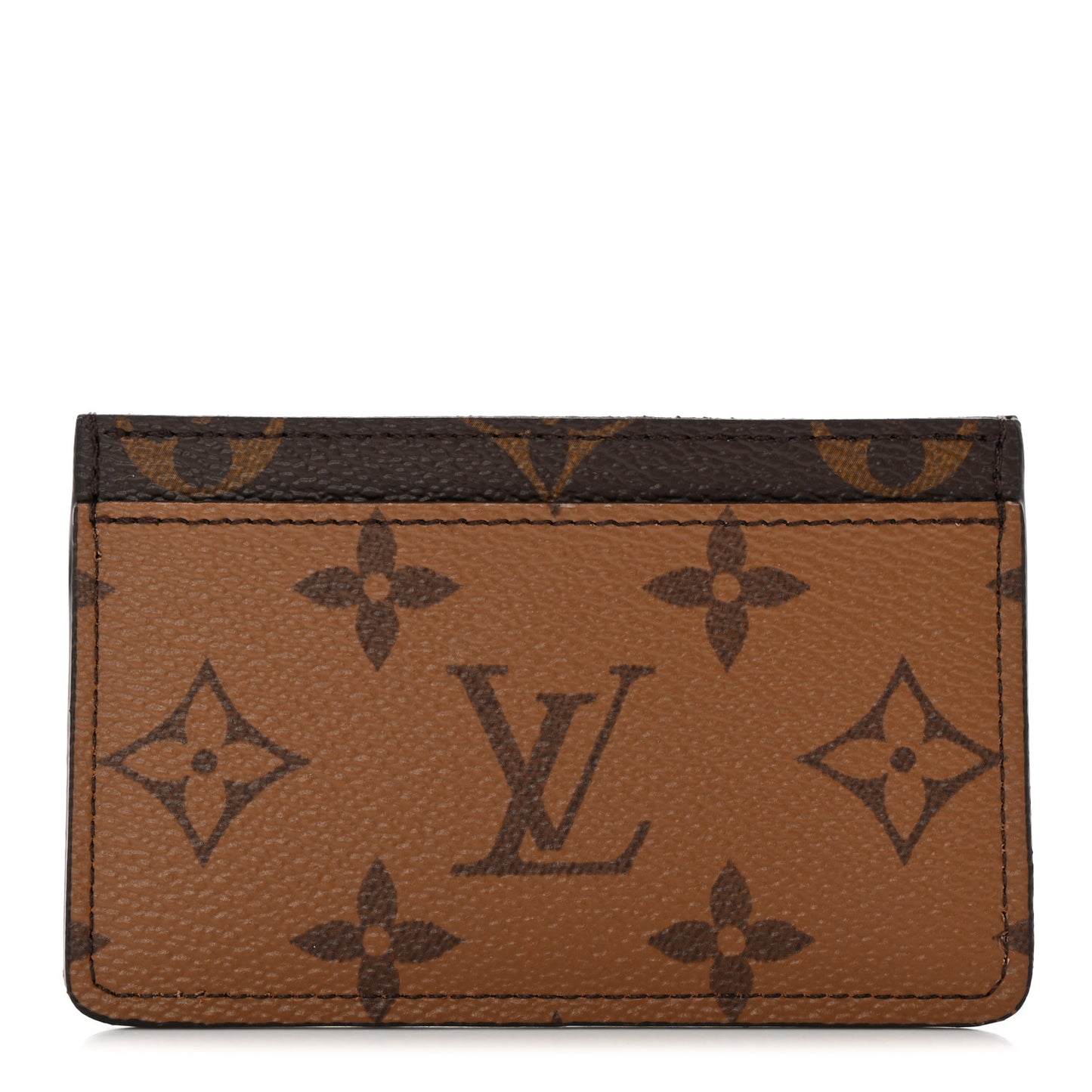 Reverse Monogram Card Holder