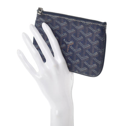 Goyard Goyardine Mini Senat Pochette Navy 2 of 10