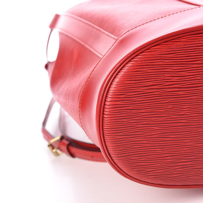 Louis Vuitton Epi Randonnee PM Castillan Red 5 of 8