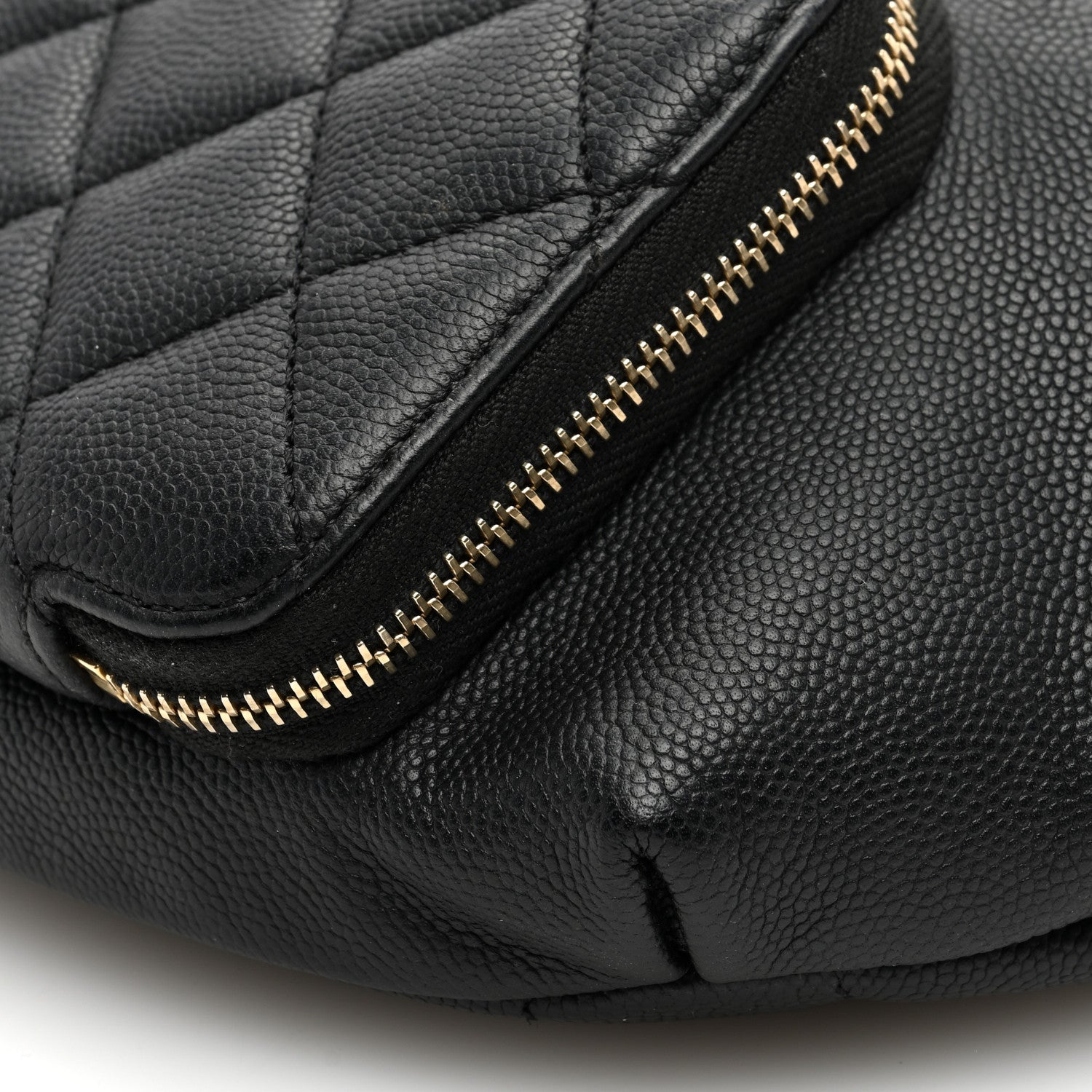 Chanel Caviar Quilted Business Affinity Waist Belt Bag Black 9 of 9