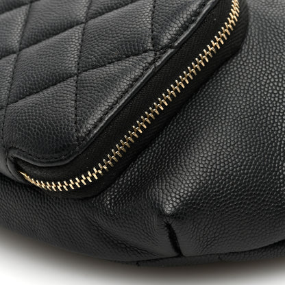 Chanel Caviar Quilted Business Affinity Waist Belt Bag Black 9 of 9