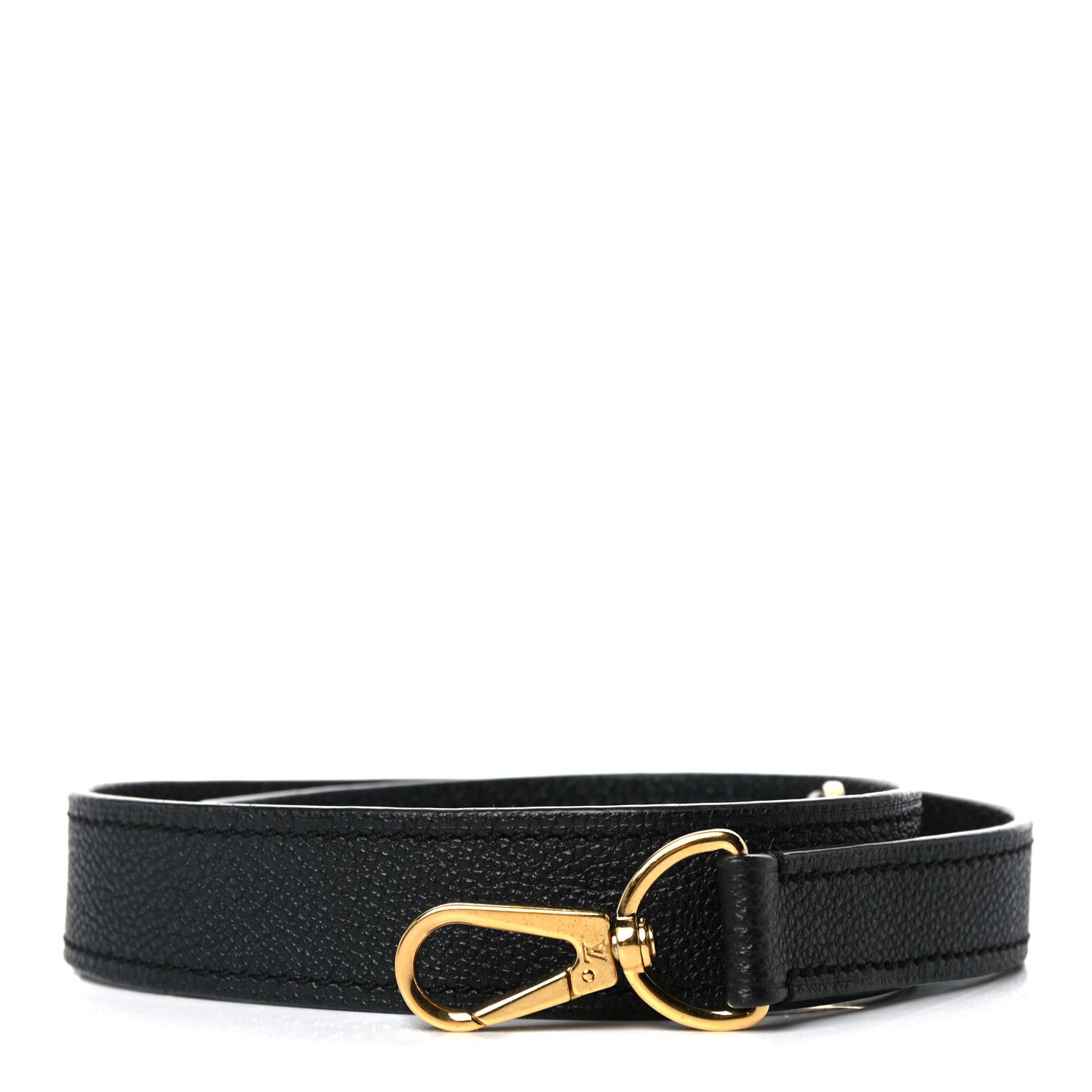 Louis Vuitton Calfskin Bagatelle Shoulder Strap Black 1 of 6