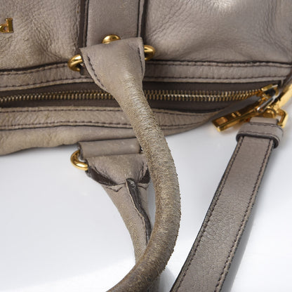 Prada Cervo Deerskin East West Top Handle Bag Pomice 11 of 28
