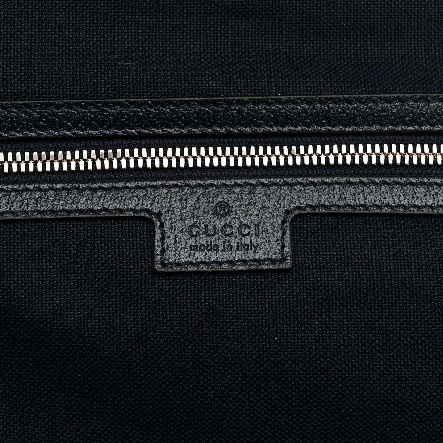 GG Supreme Monogram Web Savoy Garment Bag Beige Blue
