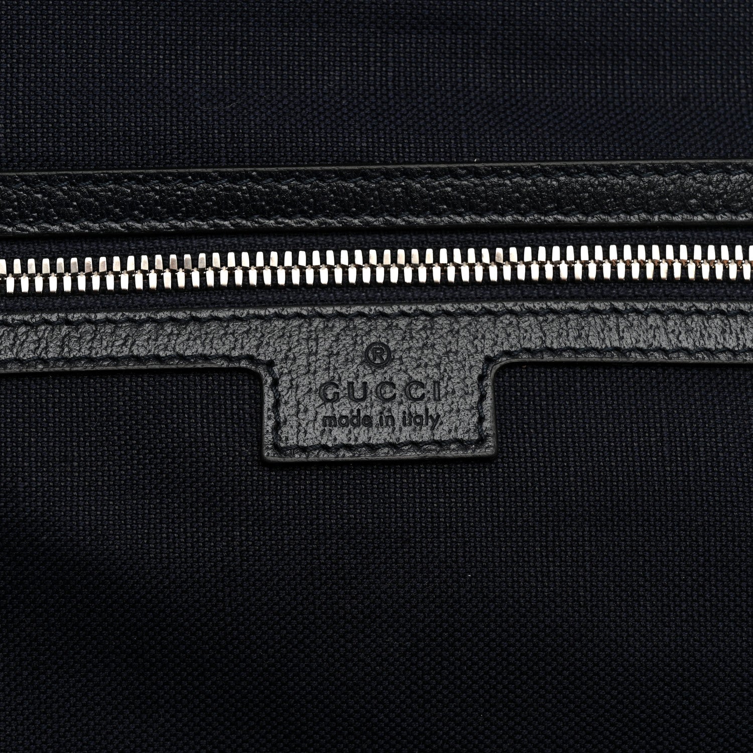 Gucci GG Supreme Monogram Web Savoy Garment Bag Beige Blue 5 of 10