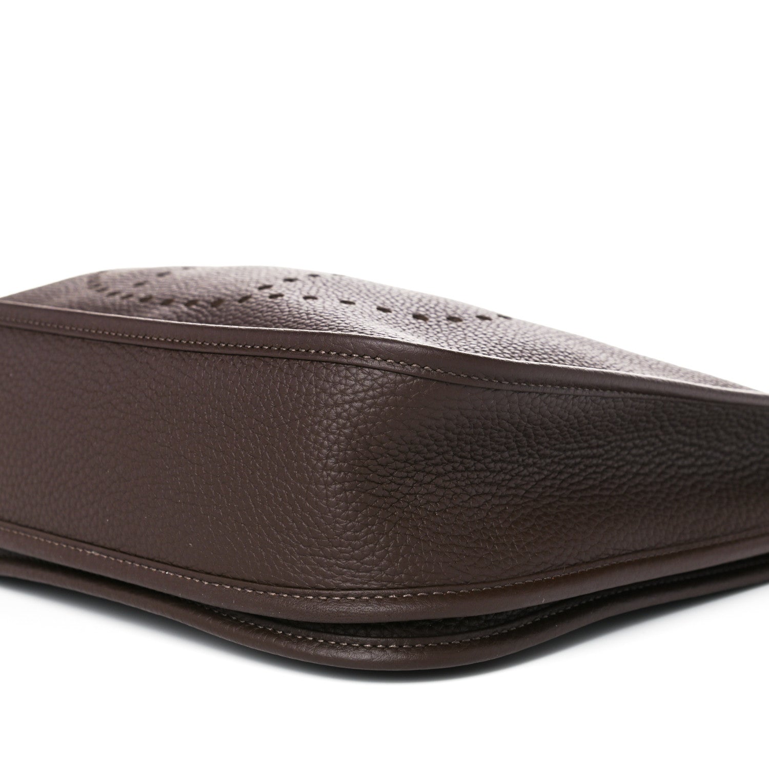 Hermes Taurillon Clemence Evelyne III PM Chocolate 9 of 16