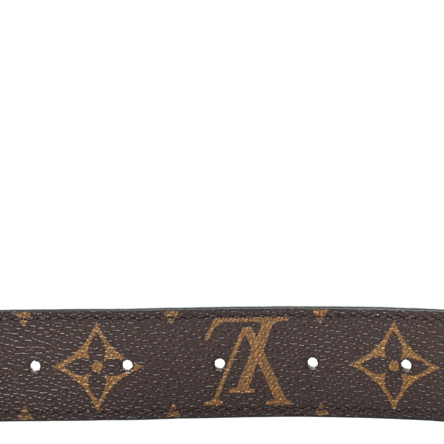 Louis Vuitton Calfskin Monogram 30mm LV Initiales Reversible Belt 80 32 Black 4 of 5