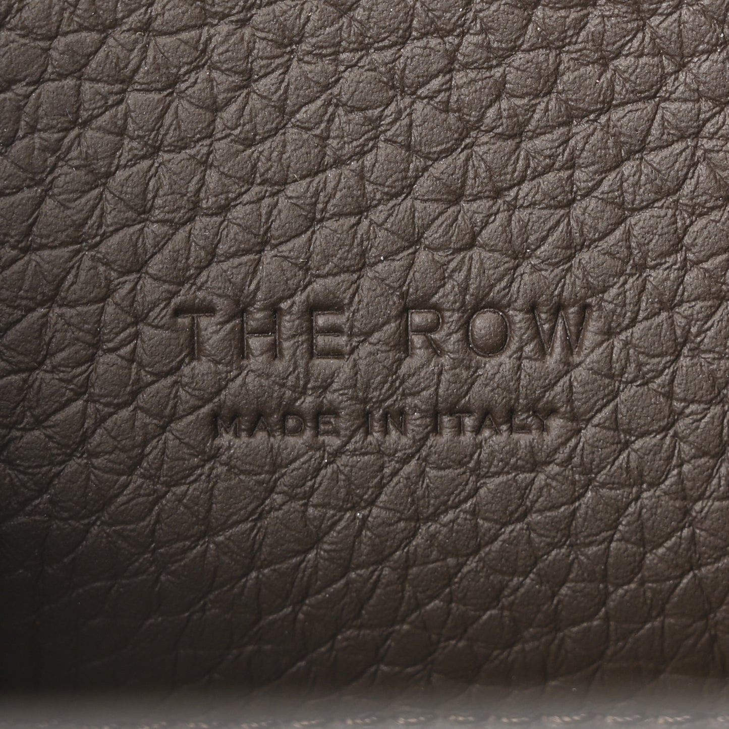 Grained Calfskin Soft Margaux 10 Bag Deep Brown