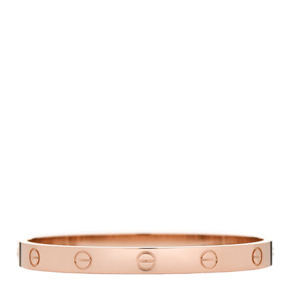Cartier 18K Pink Gold LOVE Bracelet 17 2 of 7