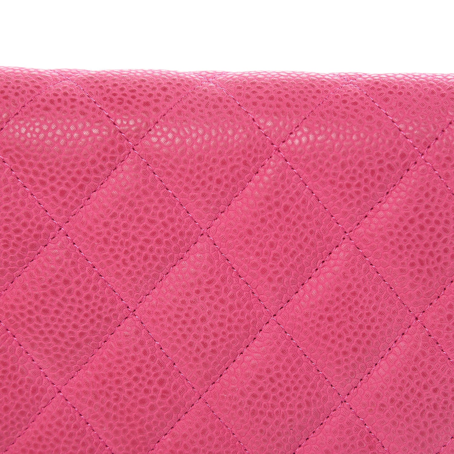 Chanel Iridescent Caviar Quilted Large Flap Wallet Pink 12 of 13