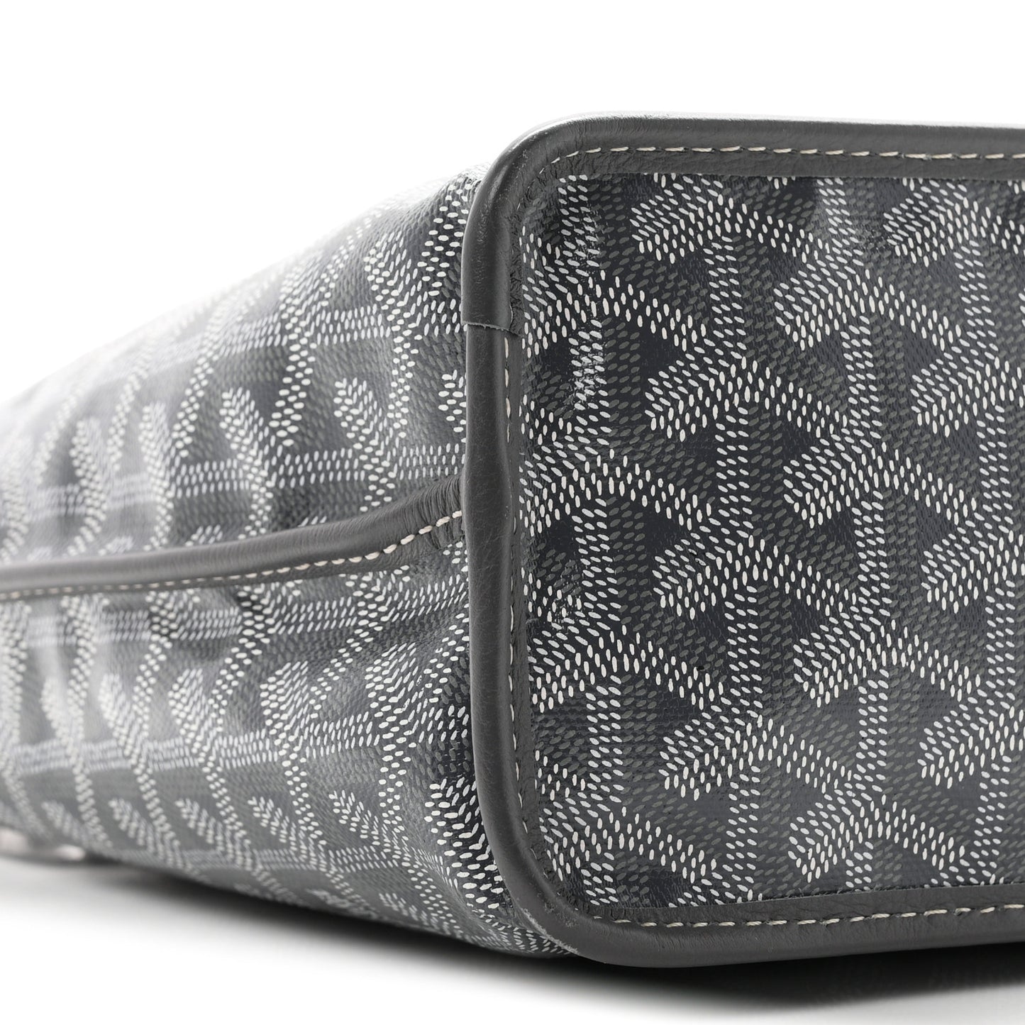 Goyardine Reversible Mini Anjou Grey