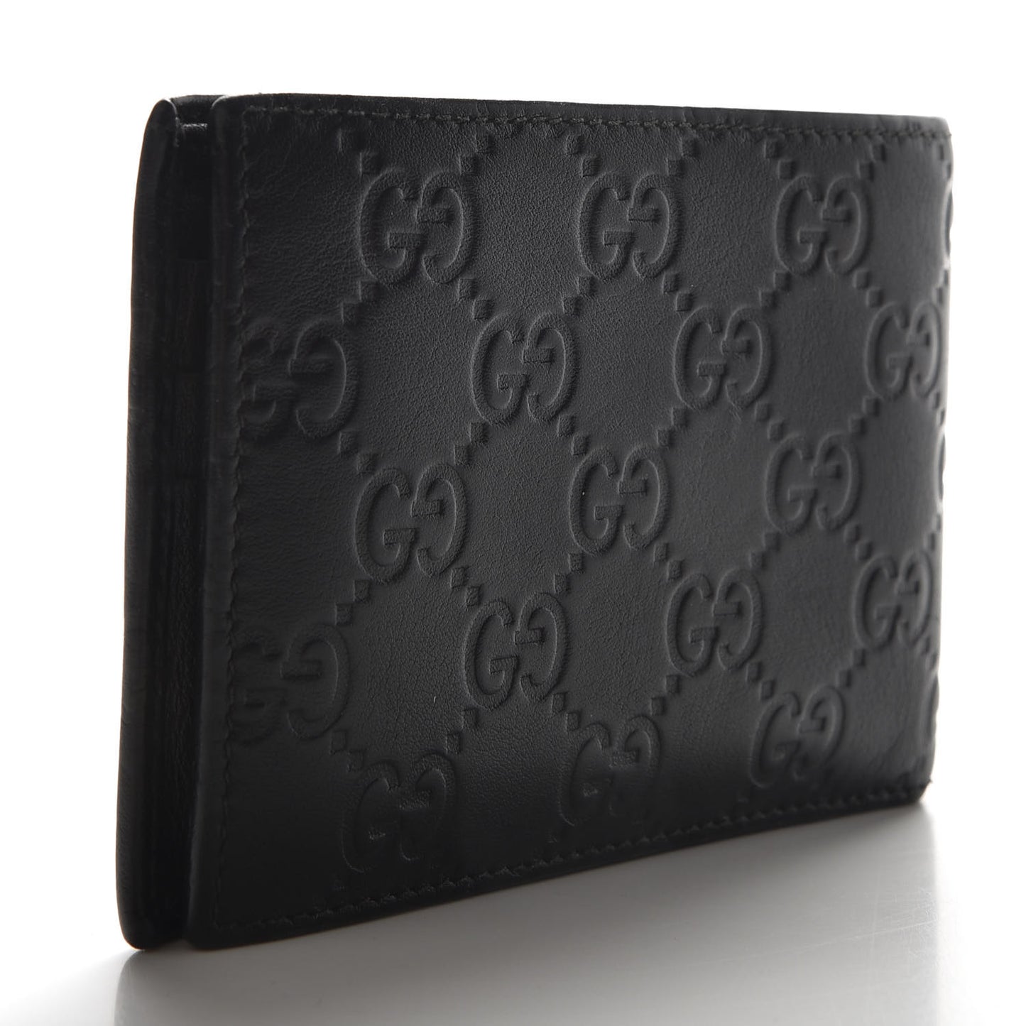 Guccissima Bi-Fold Wallet Black