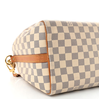 Louis Vuitton Damier Azur Speedy Bandouliere 30 9 of 10