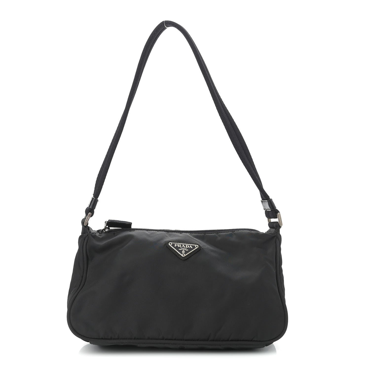 Prada Tessuto Nylon Sport Shoulder Bag Black 1 of 11