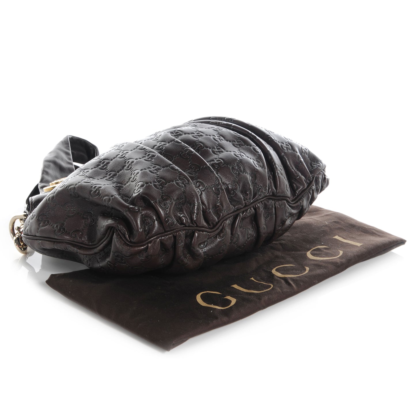 Guccissima Small Hysteria Chocolate