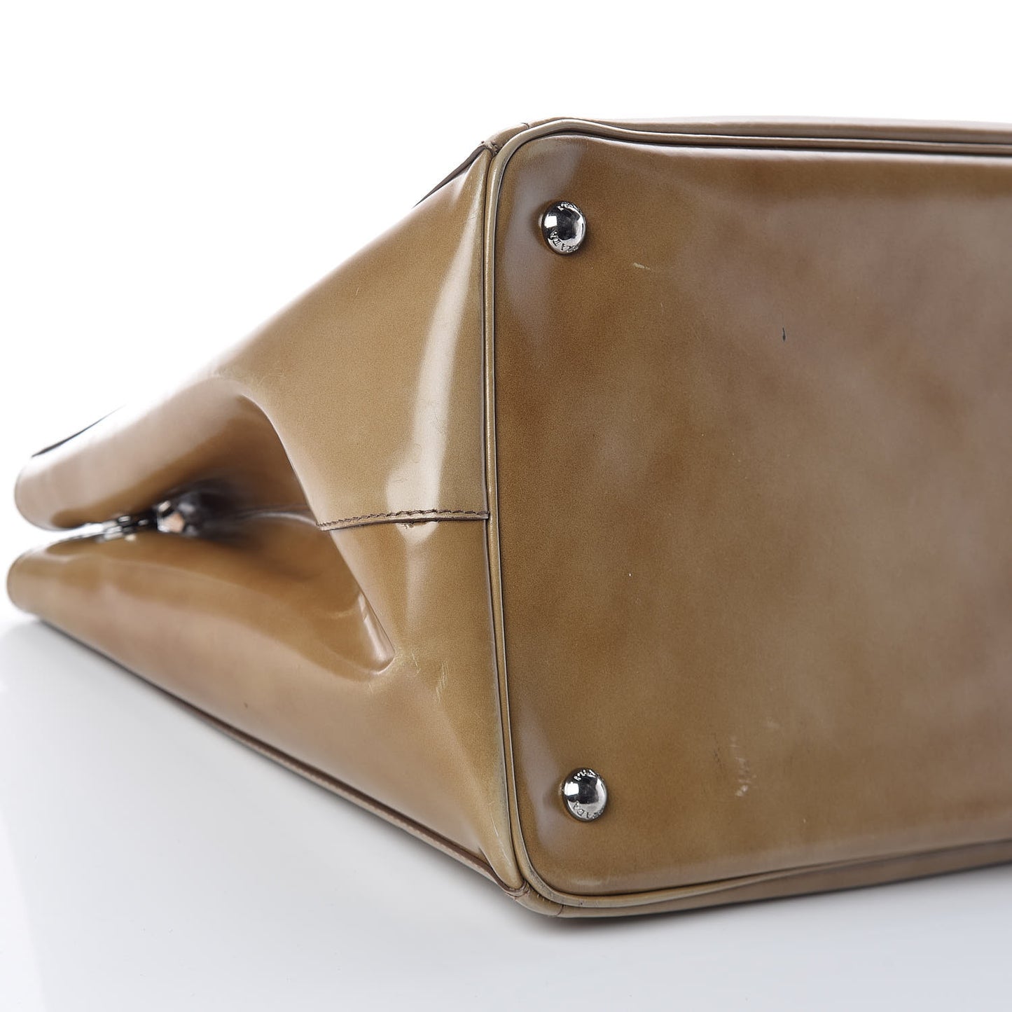 Spazzolato Top Handle Tote Cera