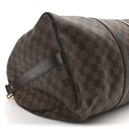 Louis Vuitton Damier Ebene Keepall Bandouliere 45 8 of 9