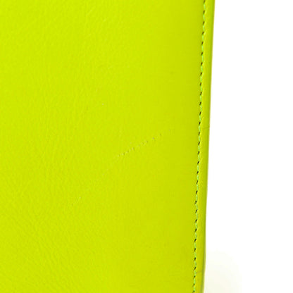 Saint Laurent Calfskin Nano Sac De Jour Neon Yellow 15 of 24