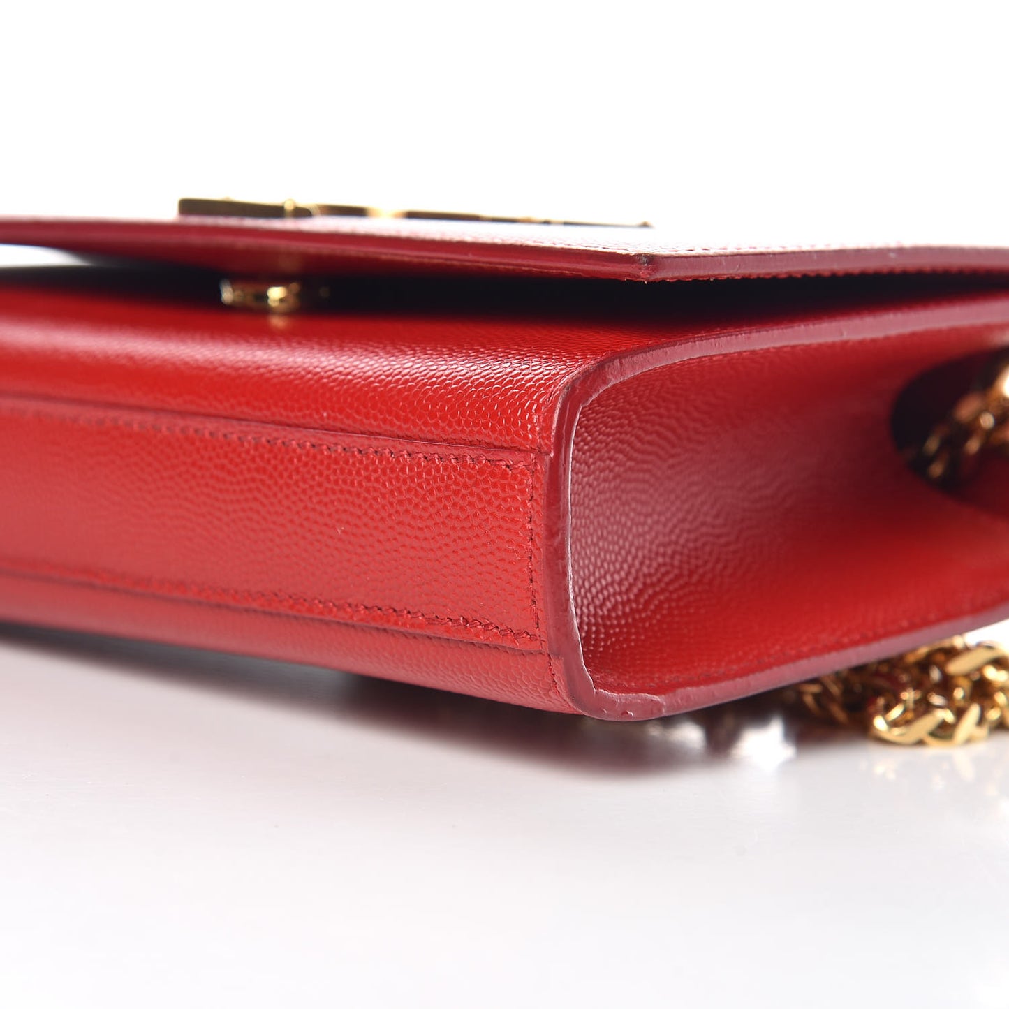 Grain De Poudre Small Monogram Kate Satchel Red