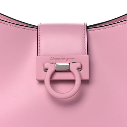 Salvatore Ferragamo Calfskin Trifolio Shoulder Bag Cheerleader Pink 11 of 13